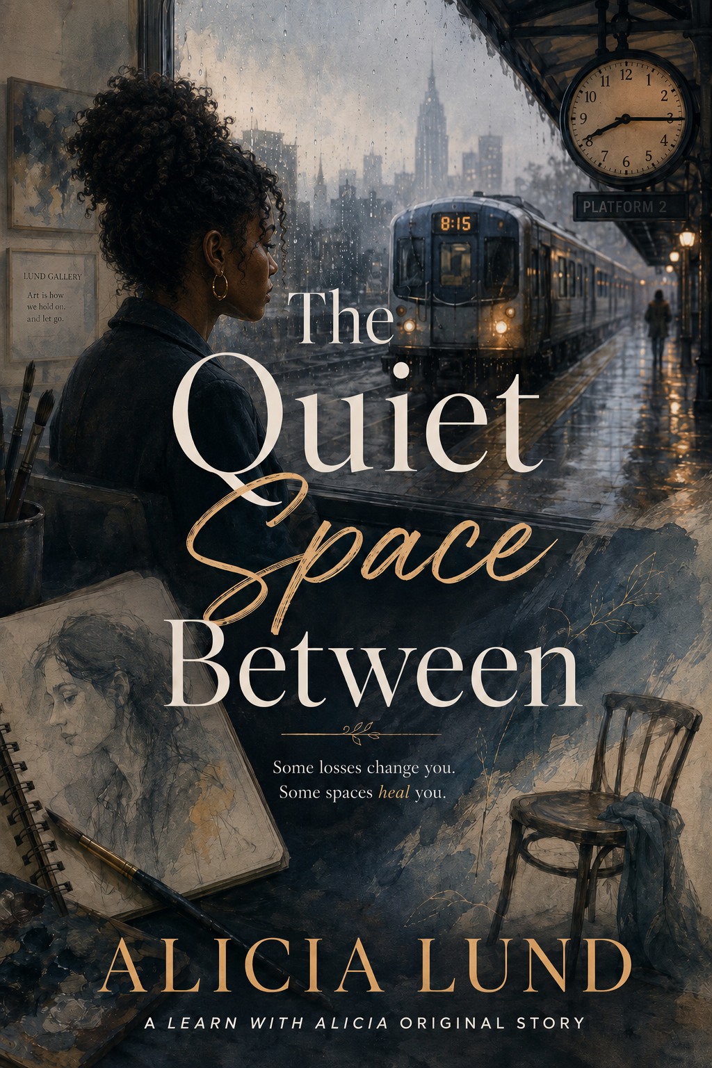 Cover of The Quiet Space Between by Alicia Lund